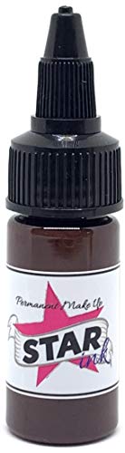 Tinta para maquillaje permanente - REAL CHOCO 0.5oz (15ml) - STARINKMAKEUP - Micropigmentación - Microblading tattoo - ORIGINAL!