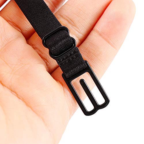 Tirantes de Sujetador Antideslizante Correa Ajustable para la ropa interior de mujer, sujetador cruzado Volver Clips 15 piezas