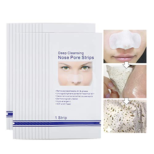 Tiras de eliminación de puntos negros Cuidado de la piel de la nariz Agradable para la piel Práctico para aliviar los poros dilatados para uso doméstico