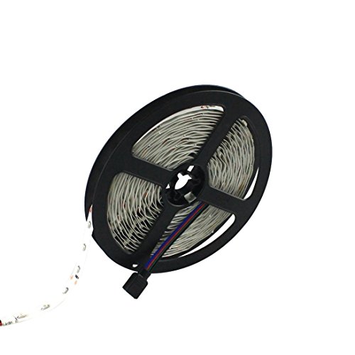 Tiras LED, potencia integral resistente al agua con USB 3528 RGB, cadena de luces con 44 opciones en el mando a distancia para Navidad, cocina, fiestas, decoración interior y exterior (3M)