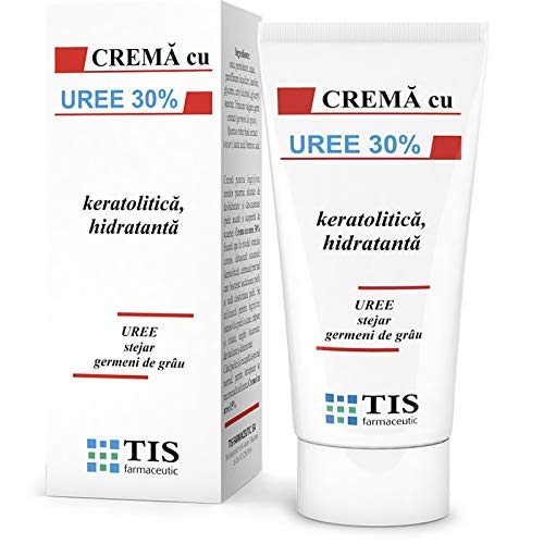 Tis - Urea Cream 30% Crema hidratante para piel seca y agrietada, 50ml