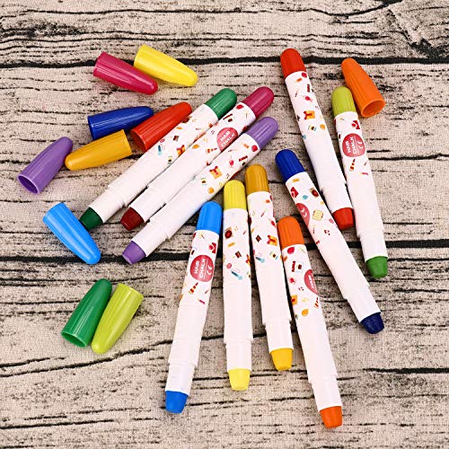 Tiza para el Cabello,10 colores No Tóxico Lavable Tinte Temporal Capilares para La Edad 4 5 6 Plus Niños Regalos Perfectos para el Carnaval,Cumpleaños,Festival