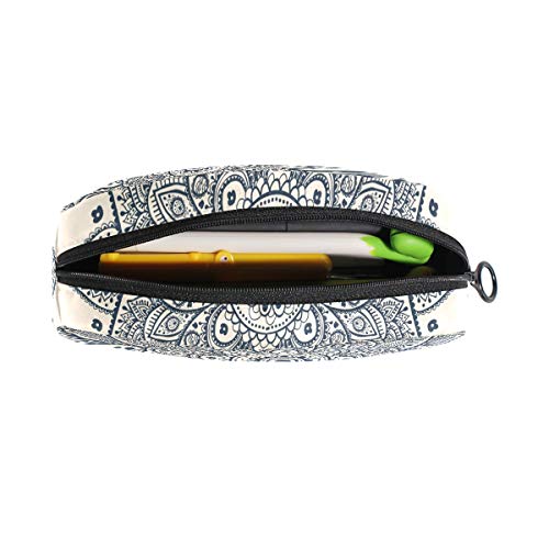 TIZORAX Hippie - Estuche para lápices, diseño de mandala