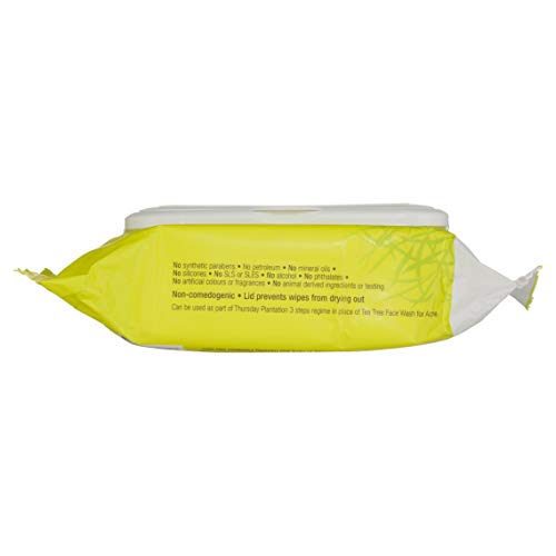 Toallitas faciales de árbol de té para el acné Thursday Plantation