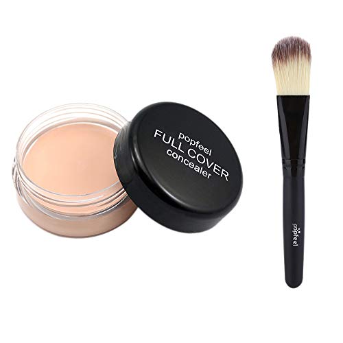 Toamen Popfeel Corrector De Maquillaje Facial Corrector Hidratante Cremoso De La Paleta De La FundacióN (A1)