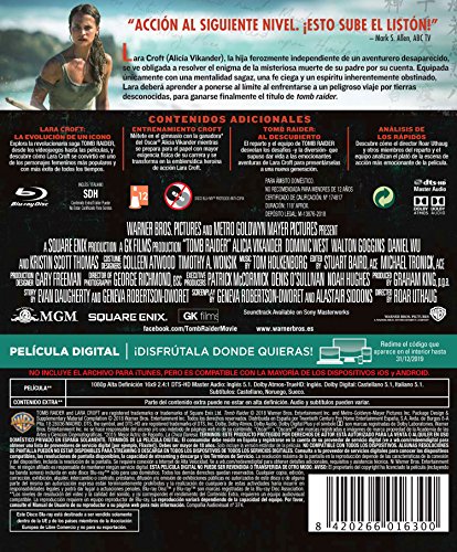 Tomb Raider Blu-Ray [Blu-ray]