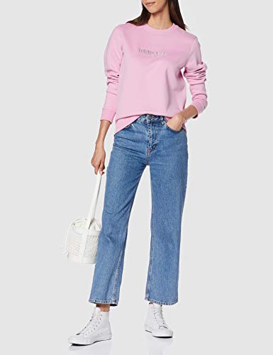 Tommy Hilfiger Casual Sweatshirt Sudadera, Morado (Lilac Chiffon 579), X-Small para Mujer