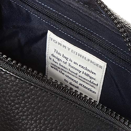 Tommy Hilfiger Essential WASHBAG, Productos de cuero pequeños para Hombre, Negro, One Size