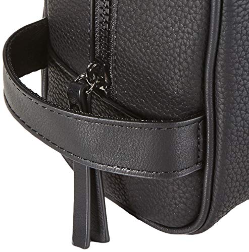 Tommy Hilfiger Essential WASHBAG, Productos de cuero pequeños para Hombre, Negro, One Size