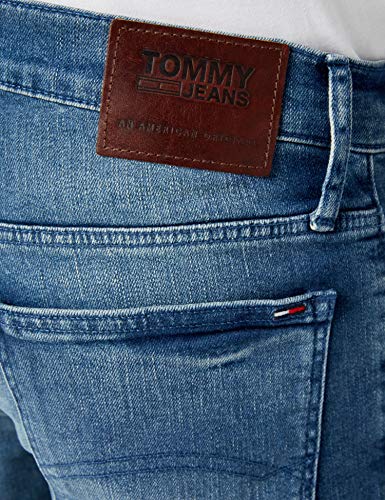 Tommy Jeans Hombre Original Ryan-DM0DM03941 Jeans, Azul (Berry Mid BLUE COMFORT 911), W33/L32