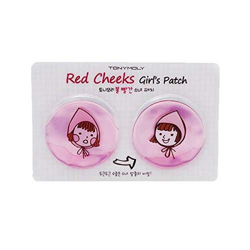 Tony Moly - Parches para Mejillas - Red Cheek's Girls Patch