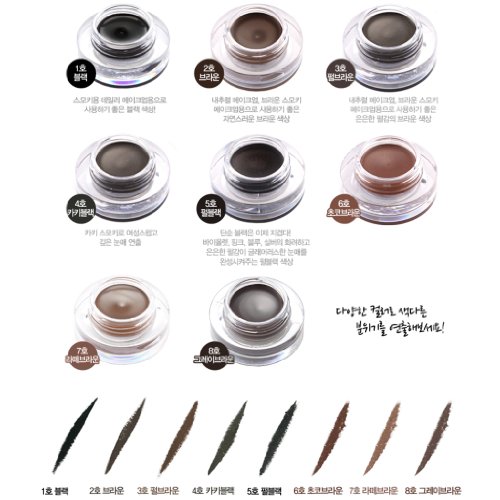 TONYMOLY Backstage Gel Eyeliner #1 Black by TONYMOLY