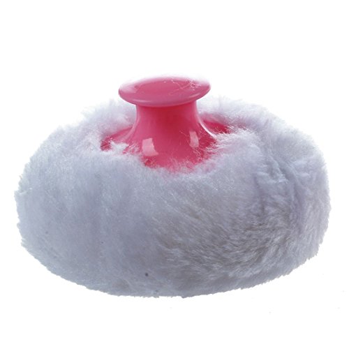 TOOGOO Contenedor Estuche Caja De Esponja De Borla De Polvos CosméTico De Cuerpo Cara Suave De Bebé PortáTil Mini Rosado