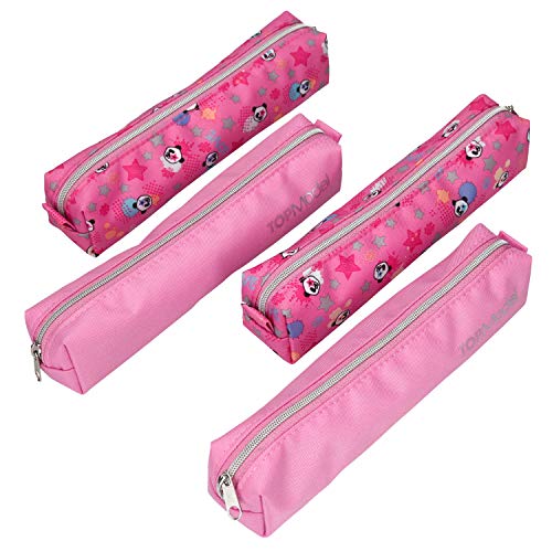 Top Model-10777 Estuche 4 En 1 Lleno, Color Rosa, Talla Única (10777)