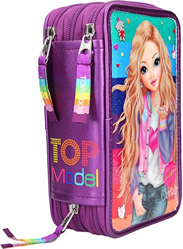 Top Model Estuche Escritura Triple Lleno Curso TOPModel Friends Purpur (0010628), Multicolor (DEPESCHE 1)