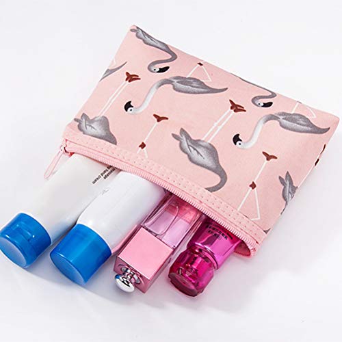 TOPBATHY - 3 bolsas de cosméticos transparentes impermeables para lavar bolsas de viaje, organizador de almacenamiento de cosméticos (rosa)