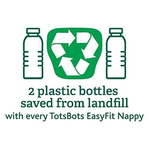 TotsBots EasyFit Star - Pañal reutilizable para bebés desde recién nacido hasta el entrenamiento del baño y fácil de lavar y reutilizar, los mejores pañales de tela (buzzy bees)