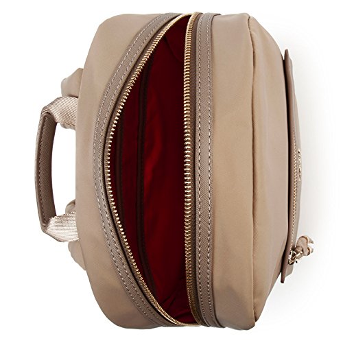 TOUS 695810088, Bolso mochila para Mujer, Beige (Topo), 26x33x9.5 cm (W x H x L)