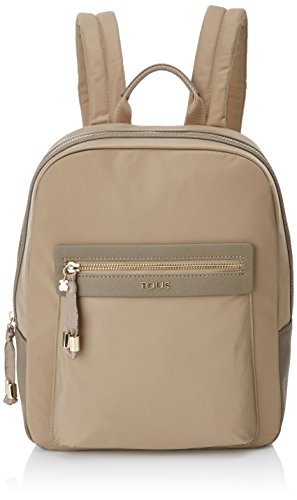 TOUS 695810088, Bolso mochila para Mujer, Beige (Topo), 26x33x9.5 cm (W x H x L)