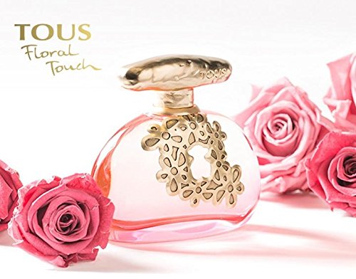 TOUS Floral Touch 100ml/3.4oz Eau De Toilette Spray Perfume Fragrance for Women