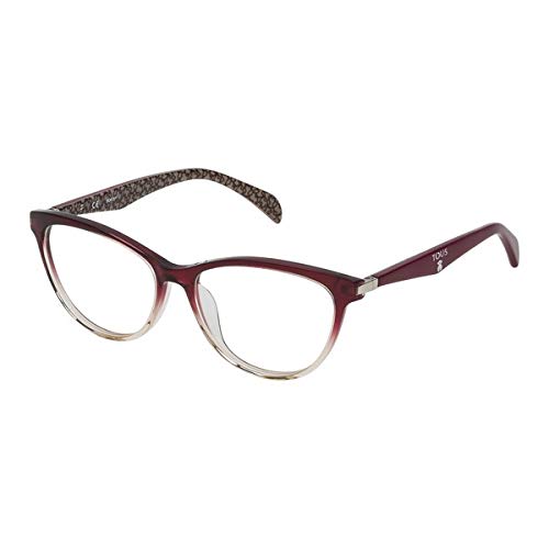 TOUS VTO9915307MG Gafas, ROJO, 53/16/135 para Mujer