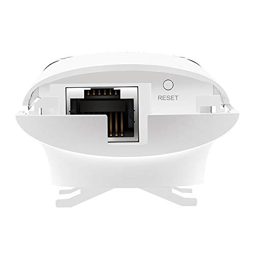 TP-Link EAP110-Outdoor - Punto de Acceso (inalámbrico, para Exteriores, Resistente al Agua, Ideal para Wi-Fi de jardín, PoE de Soporte pasivo, Instalación Flexible)