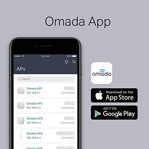 TP-Link EAP110 Punto de Acceso Inalámbrico N300Mbps, Montaje en Techo, Soporta PoE pasivo, gestionado por Software de Controlador EAP, Color Blanco