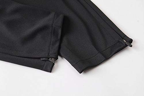 Traje de Entrenamiento de fútbol Ropa de Manga Larga Suéter para Hombre Traje de Entrenamiento de fútbol, ​​L