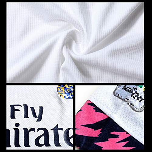 Traje de fútbol Hombres Peligro 7 Modric 10 20/21 Inicio Jersey Equipo de Competencia Uniforme de Entrenamiento Hombres y Mujeres Personalizados 1 par de calcetines-7-16