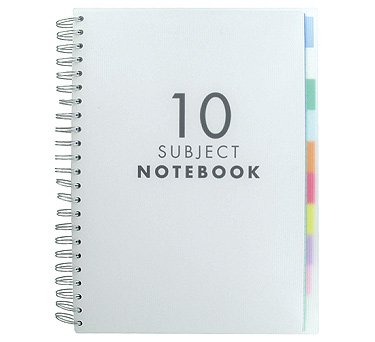 Translucent cuaderno A4 10