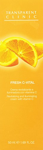Transparent Clinic - Fresh C-Vital - Crema revitalizante e iluminadora con vitamina C - 50 ml