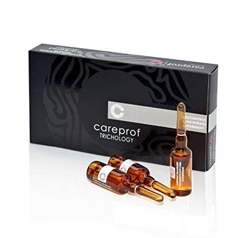 Tratamiento concentrado vitaminado 8 x 10 ml Ampollas anticaida - CAREPROF