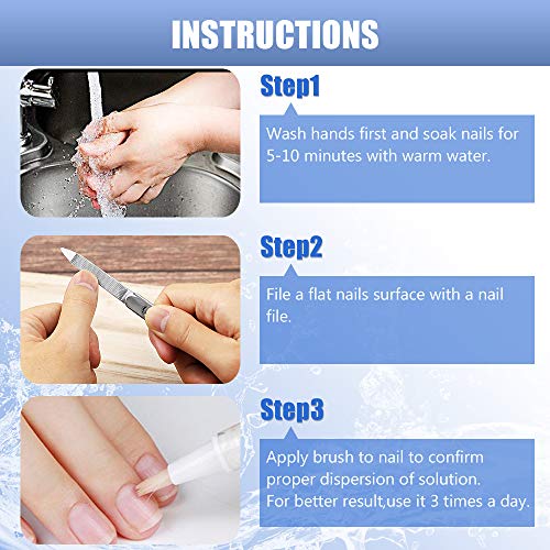 Tratamiento de hongos anti hongos, Tratamiento de hongos anti hongos, Tratamiento de uñas anti hongos líquido para el cuidado de las uñas adecuado para uñas de dedos y pies