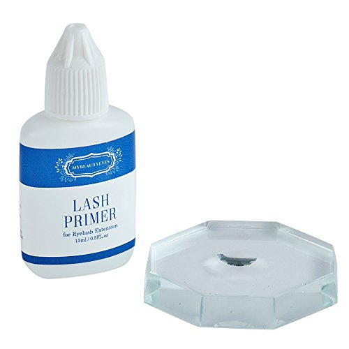 Tratamiento previo para extensión de pestañas semipermanentes Lash Primer, 15 ml, elimina fácilmente proteínas y aceites, sin aceite, para unas pestañas más largas