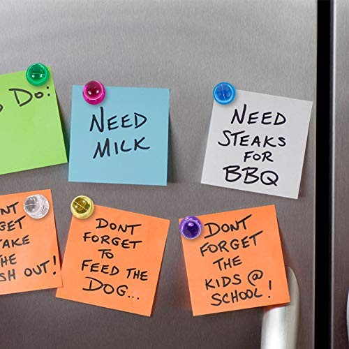 TRAYBRAY Pin Imanes 50pieza Color Fuerte magnético chinchetas imanes neodimio Push Pin Imanes imanes pequeños imanes Pizarra magnetica Caja de Almacenamiento