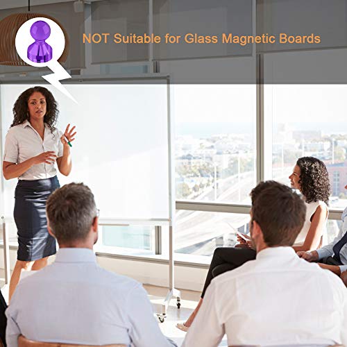 TRAYBRAY Pin Imanes 50pieza Color Fuerte magnético chinchetas imanes neodimio Push Pin Imanes imanes pequeños imanes Pizarra magnetica Caja de Almacenamiento