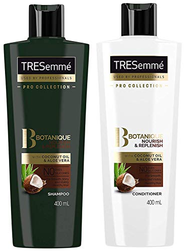 Tresemme Botanique - Juego de champú y acondicionador (400 ml, sin colorantes, sin parabenos, sin silicona.