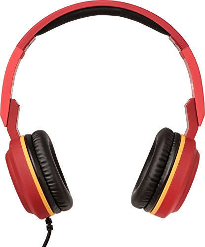 Tribe Marvel - Auriculares on-ear con micrófono I Auriculares Cascos para Iphone, Android, Movil, PS4, XBOX, PC, Computador - diseño Iron man