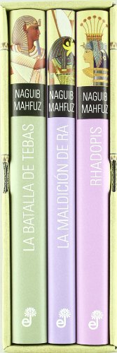 Trilog¡a de Egipto  (Estuche): Rhadopis, La batalla de Tebas, La maldición de Ra: 3 (NARRATIVAS HISTORICAS)