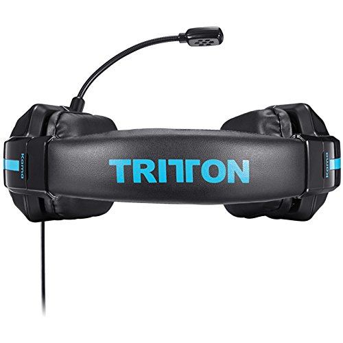 Tritton Kama - Auriculares estéreo de diadema cerrados , color negro (PS4, PS Vita)