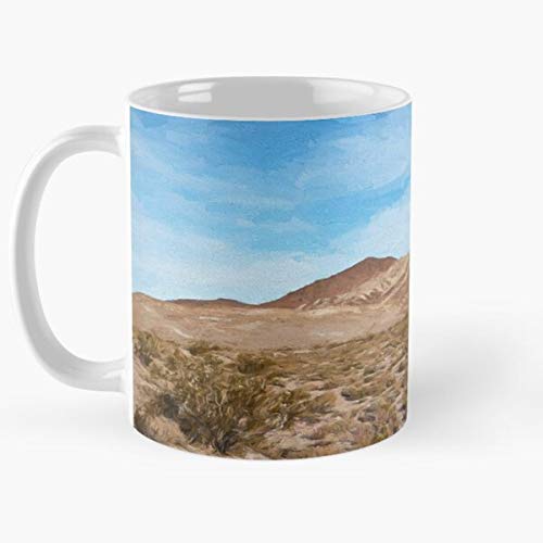 Truck Desert Show Orange Ranger 2018 Detroit Car Auto La Mejor Taza de café de cerámica de mármol Blanco de 11 oz