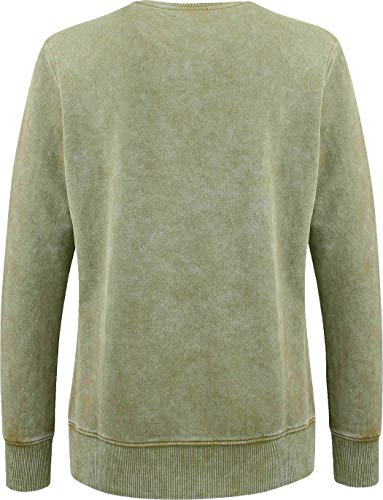 trueprodigy Casual Hombre Marca Sudadera con impresión de Logotipo Estampada Ropa Retro Vintage Rock Vestir Moda Manga Larga Slim Fit Designer Fashion Sueter Hoodie, Colores:Khaki, Tamaño:L
