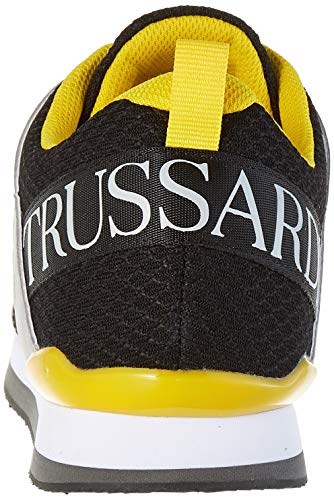 Trussardi Jeans Running PU Ultralight, Oxford Plano para Hombre, K306, 40 EU