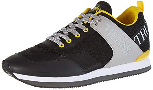 Trussardi Jeans Running PU Ultralight, Oxford Plano para Hombre, K306, 40 EU