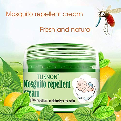 TUKNON Mosquito Repellent Cream, Anti Mosquitos, Repelente de Mosquitos, Crema Repelente Mosquitos, Refrescante de Aire Anti Insectos Repelente de Mosquitos Previene Las Picaduras de Mosquitos