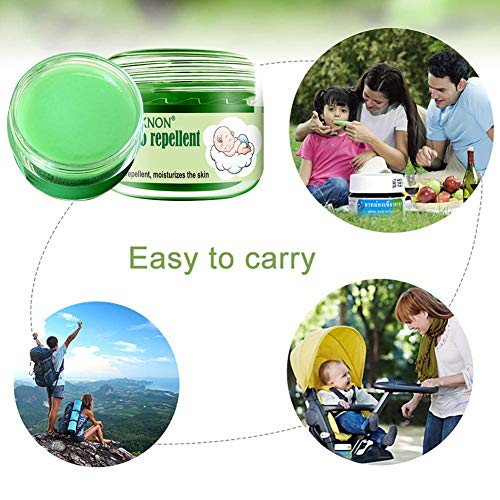 TUKNON Mosquito Repellent Cream, Anti Mosquitos, Repelente de Mosquitos, Crema Repelente Mosquitos, Refrescante de Aire Anti Insectos Repelente de Mosquitos Previene Las Picaduras de Mosquitos