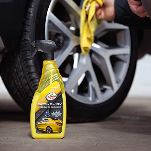 Turtle Wax 53143 Hybrid Wash & Wax Champú De Lavado De Autos Elimina La Cera del Automóvil 750Ml