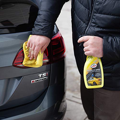 Turtle Wax 53143 Hybrid Wash & Wax Champú De Lavado De Autos Elimina La Cera del Automóvil 750Ml