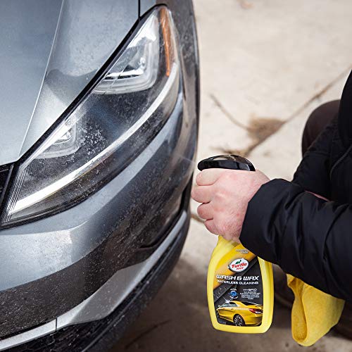 Turtle Wax 53143 Hybrid Wash & Wax Champú De Lavado De Autos Elimina La Cera del Automóvil 750Ml