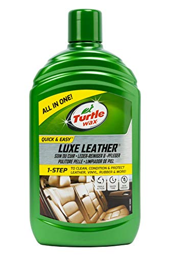 Turtle Wax,  Luxe Leather - Producto de limpieza y acondicionador de piel, 500 ml